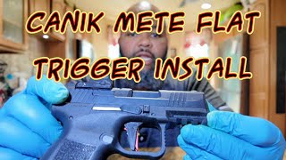 Canik Mete Flat Trigger Installation  OTG [upl. by Sisco158]