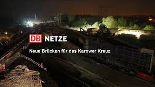 Im Zeitraffer Großbauvorhaben am Karower Kreuz [upl. by Ainniz556]