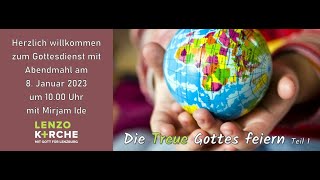 Du bist ein Gott der mich sieht  Gottesdienst vom 812023 [upl. by Averil]