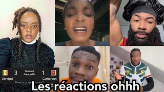 😱🇸🇳31🇨🇲 LES REACTIONS APRÈS LE MATCH DU CAMEROUNSÉNÉGAL [upl. by Llig533]