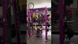 Smith machine bench 295x2 [upl. by Dorrehs]