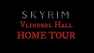 SKYRIM HOME TOUR  Vlindrel Hall in Markarth [upl. by Aryc]