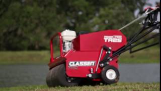 Classen Pro PowerSteer TA25 Walkbehind Aerator [upl. by Acino]