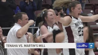 ETX Playoff Hoops Regional Semifinal Tenaha vs Martins Mill [upl. by Etep]