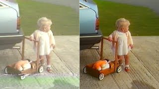 Betamax Video Colour Correction Example 2018 [upl. by Obediah893]