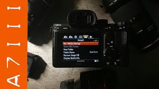 Sony A7III Dual Memory Card Setup Guide [upl. by Trutko]