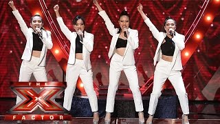 There aint no other women like 4th Impact  Live Week 4  The X Factor 2015 [upl. by Woodruff]