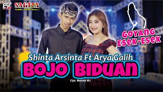 Shinta Arsinta Feat Arya Galih  Bojo Biduan  Dangdut Official Music Video [upl. by Akemhs]