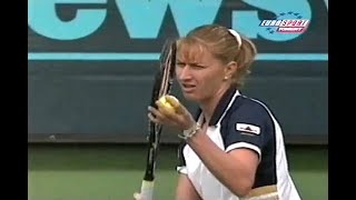 Steffi Graf vs Chanda Rubin Indian Wells 1999 SF [upl. by Kcod]