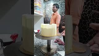 how to make cake white forest cake decorating birthday cake explore trending viralvideos [upl. by Akeit]