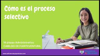 ¿Cómo son los exámenes oposición de las 14 plazas de Administrativo del CABILDO DE FUERTEVENTURA [upl. by Baal544]