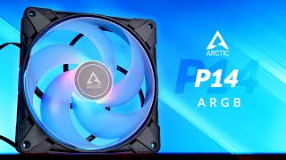 Arctic P14 ARGB Review  The new BEST 140mm fans [upl. by Eliathas]