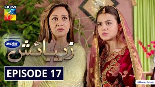 Zebaish  Episode 17  Eng Subs  Digitally Powered By Master Paints  HUM TV  Drama  2 October [upl. by Dody24]