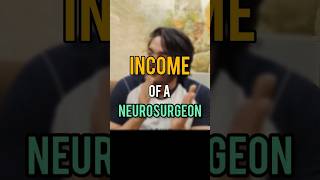 Income as a NeuroSurgeon ft abhinavsinghverma neet aiims doctor mbbs neurosurgeon income [upl. by Intruoc]