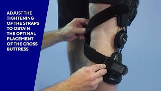 UniReliever Offloading OA Knee Brace Fitting Instructions for Clinicians [upl. by Llerrej393]