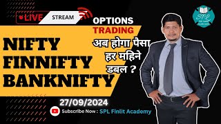 SPLFA Live Index BankniftyNifty Trading [upl. by Tiras520]