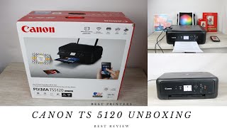 Canon TS 5120 unboxing setup and review [upl. by Lang678]