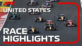 Race Highlights  2024 United States Grand Prix [upl. by Gelasias]