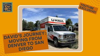 Davids Journey Moving from Denver to San Diego in an Epic Road Trip moving roadtrip [upl. by Novello]