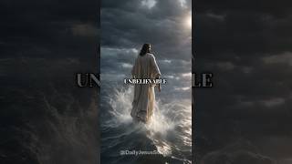 Why Jesus Walked on water jesus jesuschrist bible biblestories god christian [upl. by Nimajaneb355]