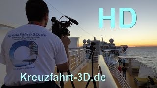 AIDA Reisebericht Mittelmeer Kreuzfahrt  Tag 5  Seetag 2 Westliches MM mit AIDAmar HD  2D [upl. by Ardelle]