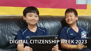 KIS  Digital Citizenship Week 2023  Digital Detox [upl. by Airtemed916]