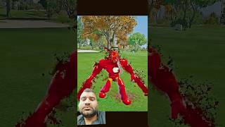 IRON MAN KA SUIT TODA gta hulk ironman shorts reels trending youtube ytshorts [upl. by Nonaihr]