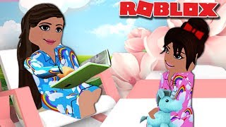 Mom and Daughter Routine  Roblox Roleplay  Bloxburg [upl. by Okajima]