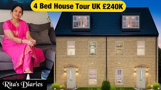 Affordable Luxury Tour Of Stunning 4bed House In Uk By Strata the Rosas  Only £240000 [upl. by Chas]