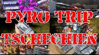 Mega Pyro Trip nach Tschechien  Feuerwerk kaufen in Vyssi Brod HD [upl. by Kleiman560]