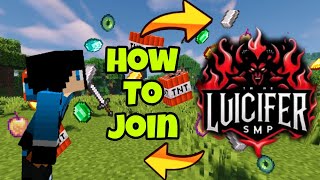 How To Join Lucifer SmpTechnojangid122 Thethugboygaming [upl. by Depoliti]