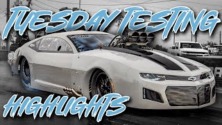 24 US Street Nationals  Tuesday Testing Highlights [upl. by Thistle]