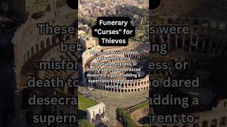 Funerary quotCursesquot for Thieves RomanEmpire HistoryFacts AncientWorld [upl. by Amory]