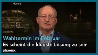 Erhard Scherfer zum Wahltermin am 23 Februar und zur Ankündigung der Vertrauensfrage [upl. by Carlick831]