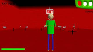 Realistic Baldi  Baldis basics mod decompile 🛑NO QUARTERS🛑 [upl. by Eneleuqcaj]