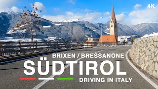 Driving in Italy 🇮🇹 South Tyrol  Plose Funivia to BrixenBressanone 4K [upl. by Idham]