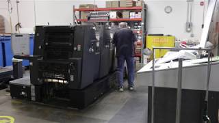 2005 Heidelberg Printmaster 524 [upl. by Grosvenor263]