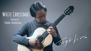 White Christmas arranged by Thomas Sonderegger  4month guitar learning progress  TingLi Lin [upl. by Toney]