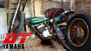 Restoration Of An Abandoned Yamaha DT 250  Genuine Barn Find [upl. by Carolann]