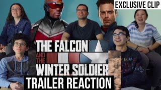 Falcon and Winter Soldier Trailer REACTION  MaJeliv Reactions  This duo doesnt need a plan [upl. by Rese783]