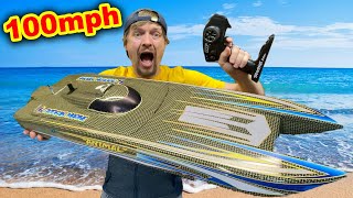 9 vs 3000 RC Speed Boat [upl. by Lecia]