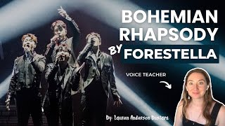 Voice Teacher Reacts to Bohemian Rhapsody by Forestella [upl. by Ajax]