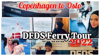 DFDS Ferry Tour Copenhagen to Oslo 2022 denmarkvlog [upl. by Nyberg]