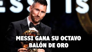 ¿Merecía Messi ganar el Balón de Oro 2023 [upl. by Llertnad]