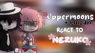 Uppermoons  Muzan react to Nezuko  Gcrv  Part 12  WIP [upl. by Pamella]