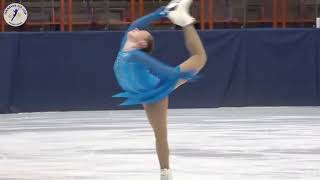 Anastasiia VASYLCHENKO FS Tirnavia Ice Cup 2023 [upl. by Valda]