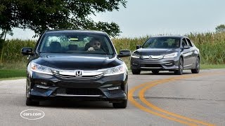 Should I Buy the 2017 Honda Accord V6 or FourCylinder [upl. by Novets]