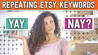 Etsy SEO Should you repeat keywords [upl. by Middlesworth991]