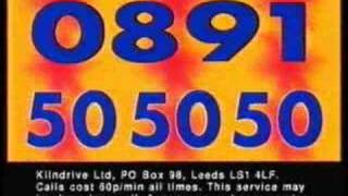 Chat Back  0891 50 50 50  UK Advert [upl. by Rahm225]