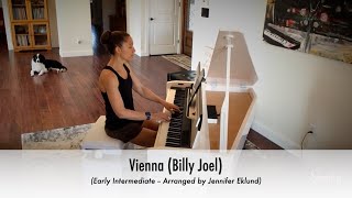 Vienna Billy Joel Piano Sheet Music for Early Intermediates Easy [upl. by Brabazon749]